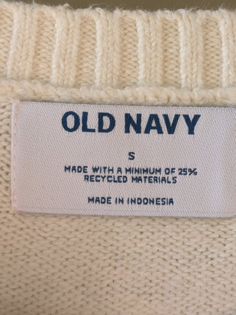 Cream Sweater - Picture 2 of 3